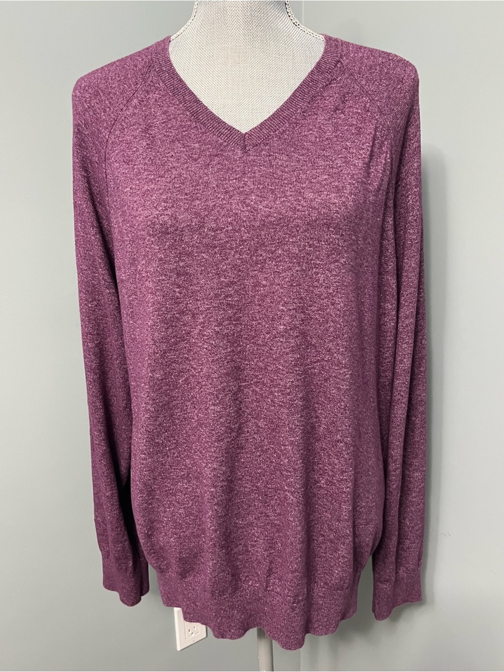 BANANA REPUBLIC long sleeve V-neck pullover sweater women’s size XL